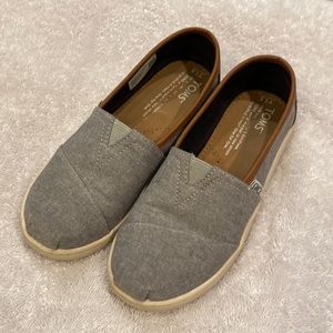 TOMS Youth Classic Frost Grey Chambray
